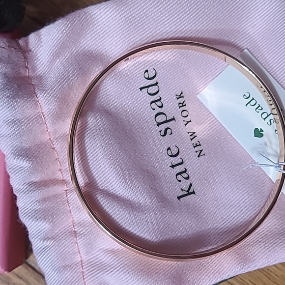 Kate Spade Rose Gold Idiom Bangles - Picture 4 of 4